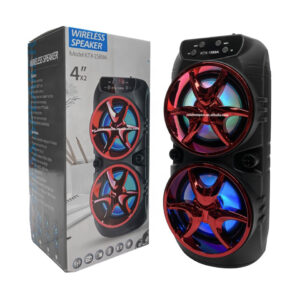 PARLANTE KTX-1589A/B/C 4"X2 BT/FM/USB