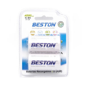 BATERIA RECARGABLE BESTON TIPO D-R20